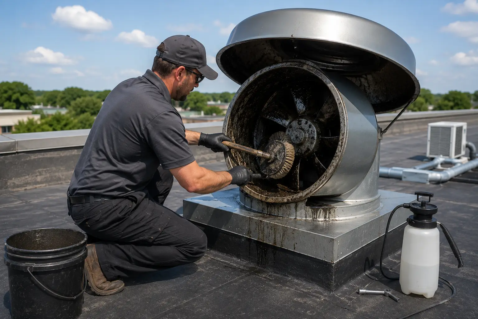 wisconsin exhaust fan cleaning